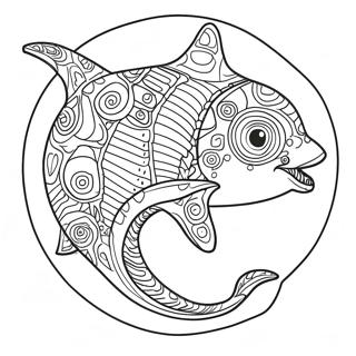 Helicoprion Kleurplaten