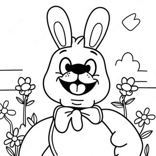 Spring Bonnie Kleurplaat 6010-4780