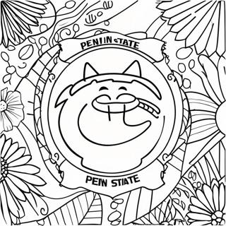 Penn State Logo Kleurplaat 60113-47557