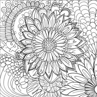 Ingewikkelde Spirograph Patronen Kleurplaat 61194-48427