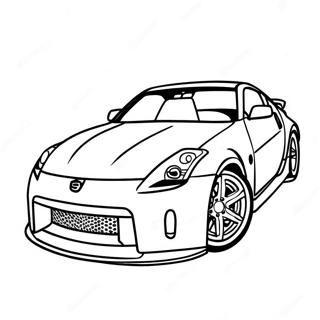 350z Kleurplaten