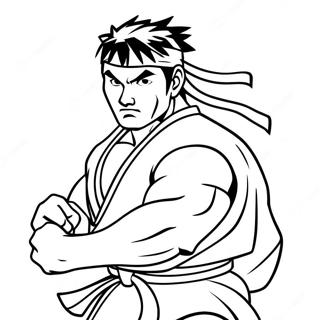 Ryu Kleurplaten