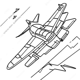 B2 Bomber Vliegtuig Kleurplaat 61943-49009