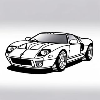 Ford Gt Kleurplaten