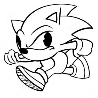 Sonic Het Egel Snelheids Kleurplaat 64434-50990