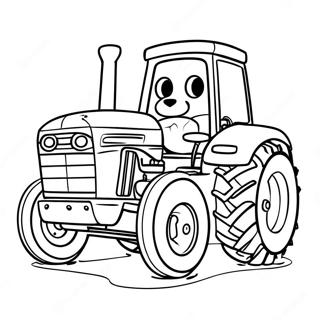 Tractor Ted Kleurplaat 65023-51461