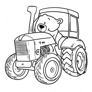 Tractor Ted Kleurplaat 65023-51462