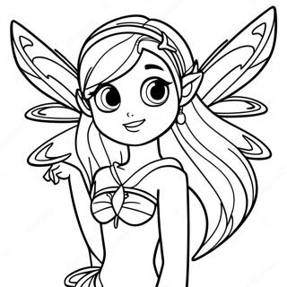 Winx Club Musa Kleurplaten