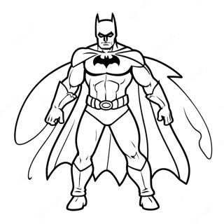 Batman Halloween Kleurplaat 65283-51665