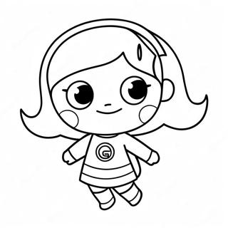 Wordgirl Kleurplaat 65783-52113