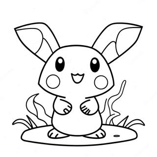 Mimikyu Kleurplaat 66093-52293