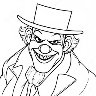 Gangster Eng Clown Kleurplaat 66113-52325