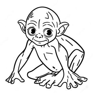 Gollum Kleurplaat 66304-58968