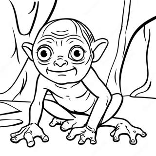 Gollum Kleurplaten