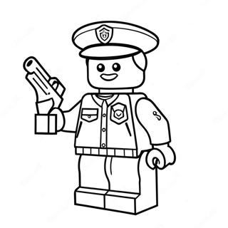 Lego Politie Kleurplaten