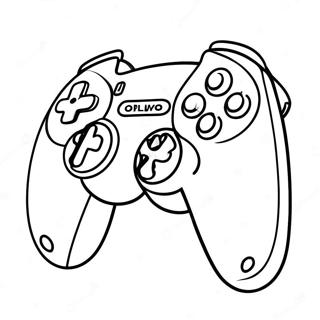 Controller Kleurplaat 66944-52971