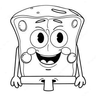 Spongebob Gezicht Kleurplaat 68154-53933