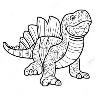 Dimetrodon Kleurplaten