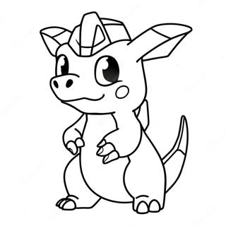 Cubone Kleurplaat 68584-54277