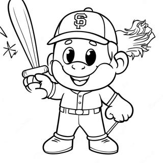 Sf Giants Kleurplaten