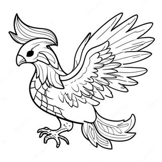 Phoenix Kleurplaten