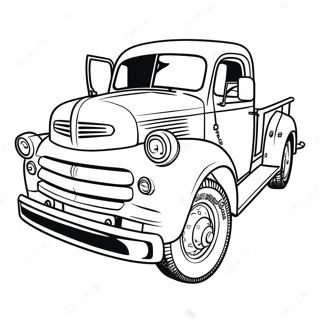 Dodge Truck Kleurplaten