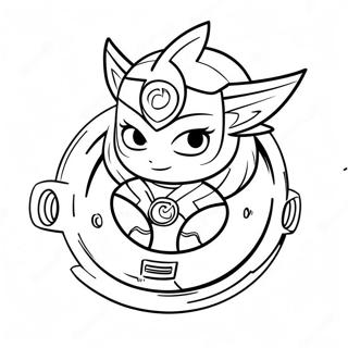 Valkyrie Beyblade Kleurplaten