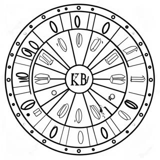 Rad Van Fortuin Kleurplaten