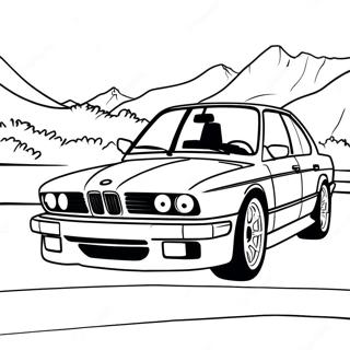 Bmw M5 Kleurplaten