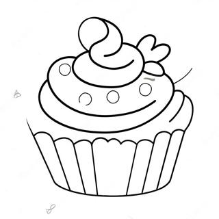 Heerlijke Cupcake Bak Kleurplaat 7011-5581