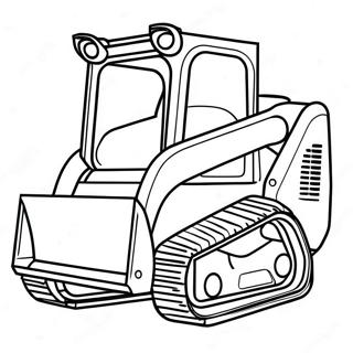 Skid Steer Kleurplaat 7050-5609