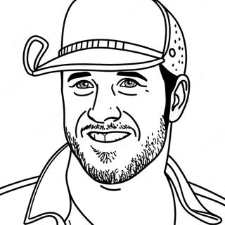 Luke Bryan Kleurplaten