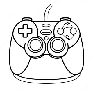 Videogame Controller Kleurplaat 710-565