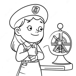 Rosie Revere Ingenieur Kleurplaten