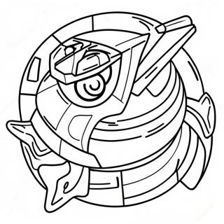 Beyblade Achilles Kleurplaat 71554-56657