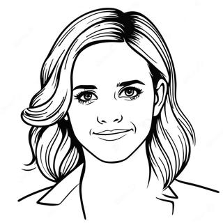 Emma Watson Kleurplaten