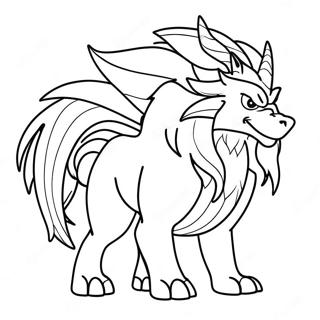 Zamazenta Kleurplaten