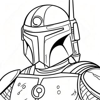 Jango Fett Kleurplaten