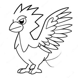 Zapdos Kleurplaten