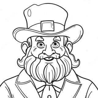 Eng Leprechaun Kleurplaten