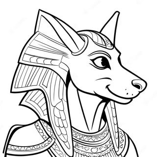 Anubis Kleurplaten