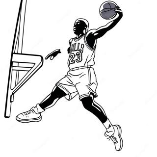 Michael Jordan Kleurplaten