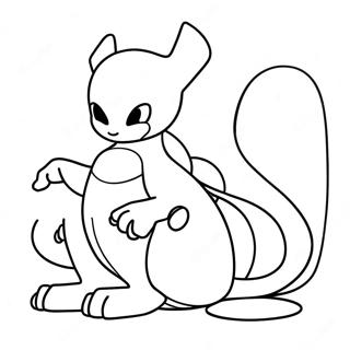 Mewtwo Kleurplaten