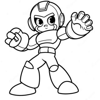 Megaman Kleurplaat 7980-6357