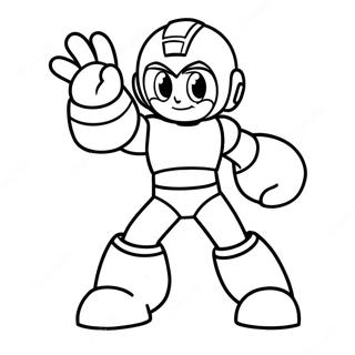 Megaman Kleurplaat 7980-6359