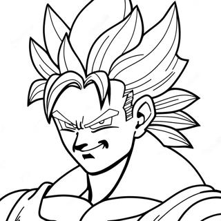 Gogeta Kleurplaten