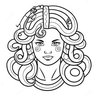 Medusa Kleurplaten