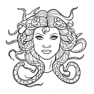 Medusa Kleurplaten