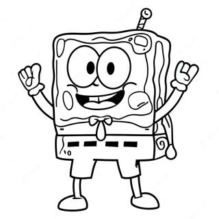 Spongebob En Patrick Kleurplaten