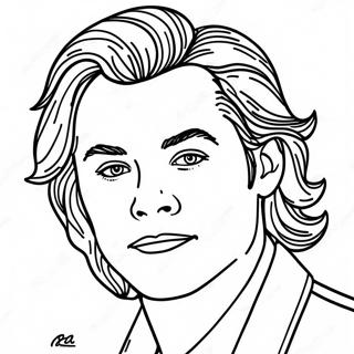 Harry Styles Kleurplaten